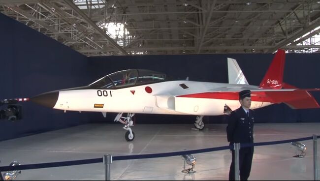 Первый японский истребитель пятого поколения
