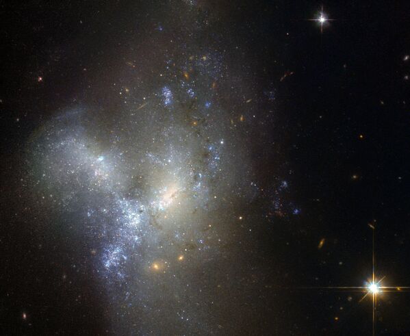 Галактика NGC 1487 в созвездии Эридана