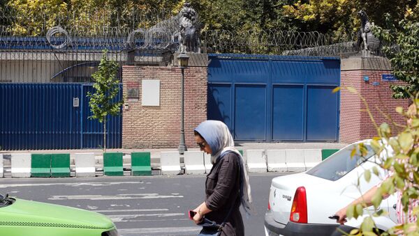 Посольство Великобритании в Тегеране. Архивное фото