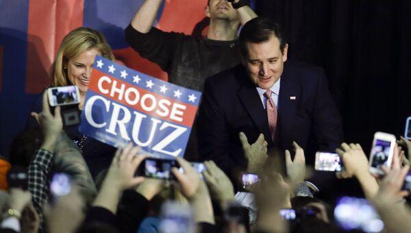 Кандидат Тед Круз выиграл первичные выборы в Айове среди республиканцев