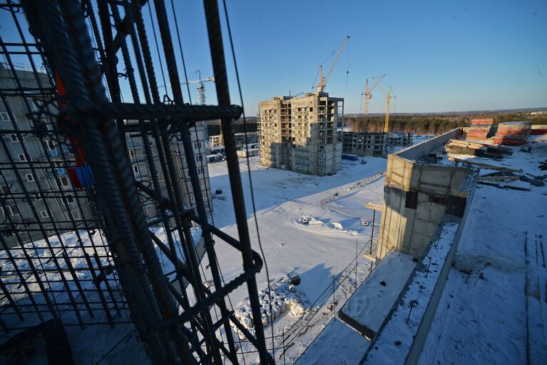 Строительство домов в городе Циолковский в Амурской области