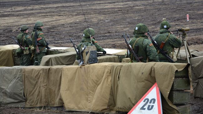 Военные учения в ЛНР. Архивное фото