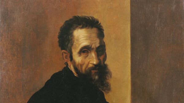 Портрет Микеланджело кисти Джакопино дель Конте
