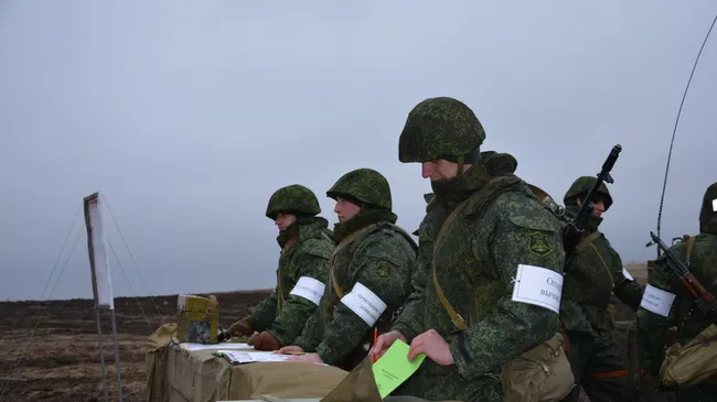 Военные учения в ЛНР. Архивное фото