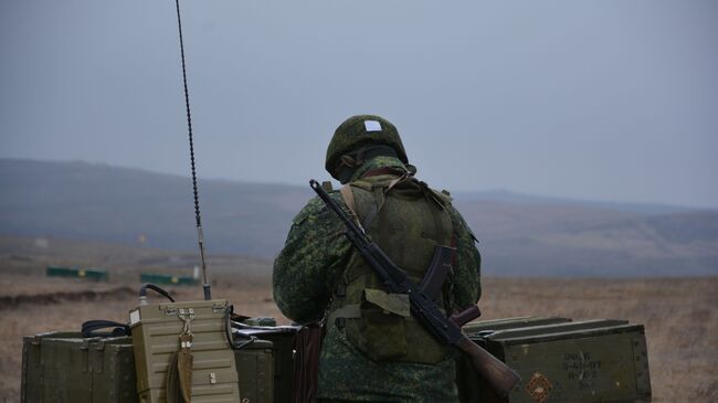 Тактические военные учения в ЛНР. Архивное фото