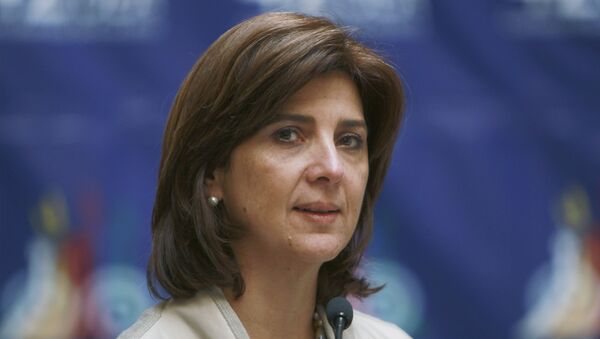 Министр иностранных дел Колумбии Мария Анхела Ольгин