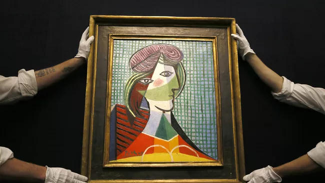 Картина Пабло Пикассо Голова женщины на торгах Sotheby's
