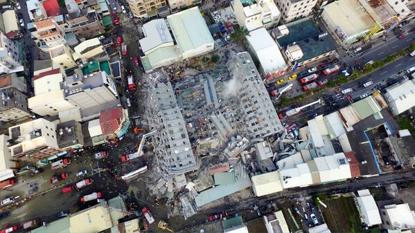 Последствия землетрясения на Тайване, 6 февраля 2016