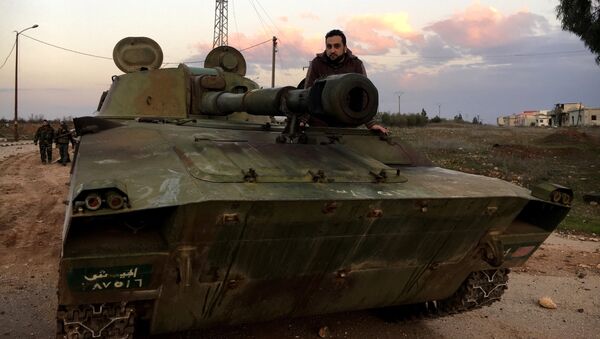 Военная техника Сирийской арабской армии. Архивное фото