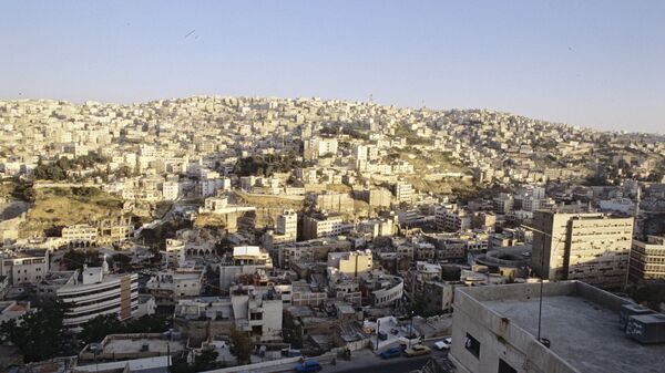 Город Амман, столица Иордании. Архивное фото