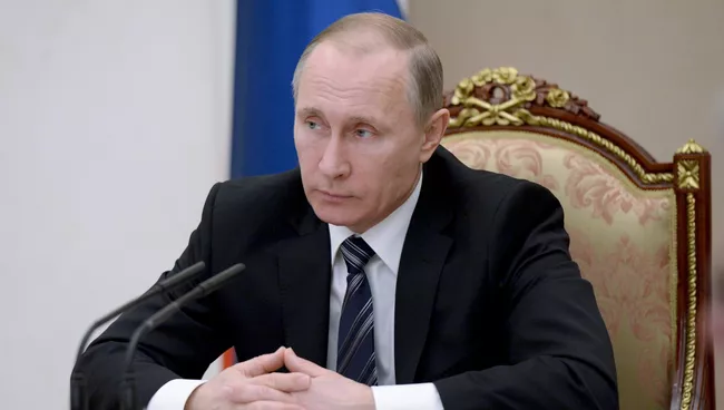 Президент России Владимир Путин. Архивное фото