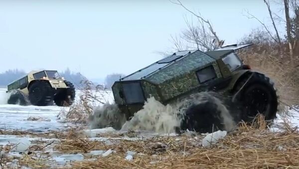 Крошечный танк: западные СМИ о российском вездеходе Шерп