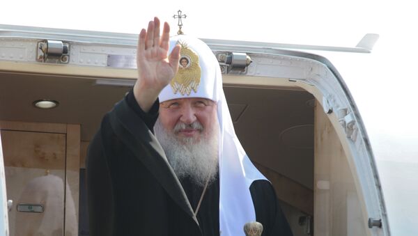 Визит патриарха Кирилла на Украину
