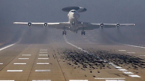 Самолет Boeing E-3 Sentry AWACS. Архивное фото