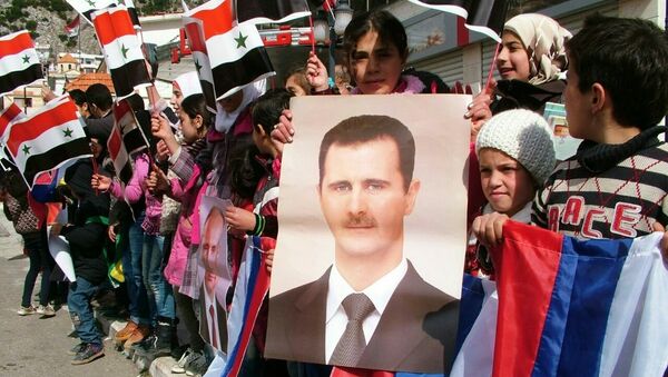 Портрет Асада. Архивное фото