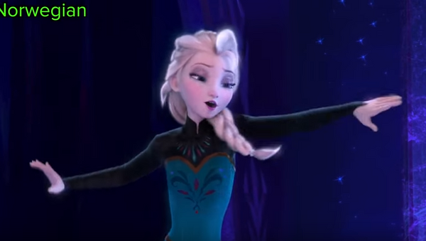 Принцессы Disney поют на родном языке