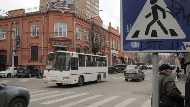 Автобус в Подмосковье