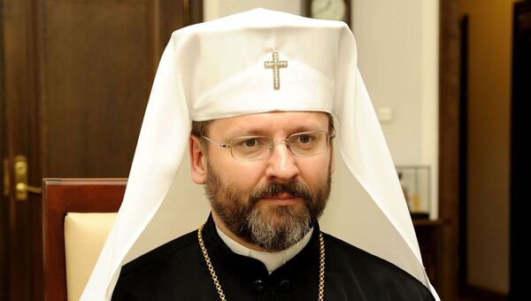 Глава Украинской греко-католической церкви (УГКЦ) Блаженнейший Святослав