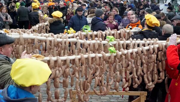 Праздник День длинной колбасы в Калининграде