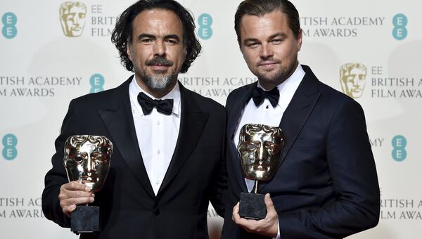Алехандро Гонсалес Иньярриту и Леонардо ди Каприо получили премию BAFTA за фильм Выживший
