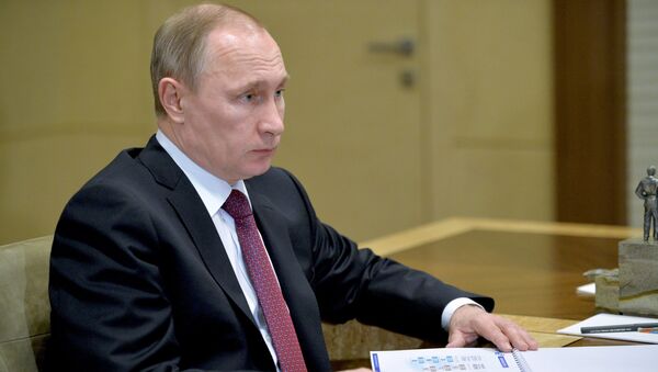 Президент России Владимир Пути. Архивное фото