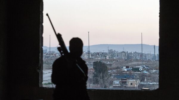 Джобар-район Дамаска, контролируемый боевиками Джебхат ан-Нусры. Архивное фото