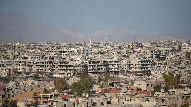 Район Дамаска. Архивное фото