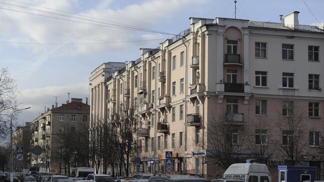 Дом на пересечении Парковой улицы и проспекта Ленина в подмосковной Балашихе. Архивное фото