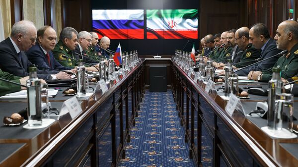 Министр обороны Ирана Хоссейн Дехган во время встречи в Москве. Архивное фото