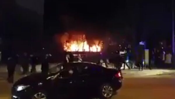 Видео с места взрыва в Анкаре