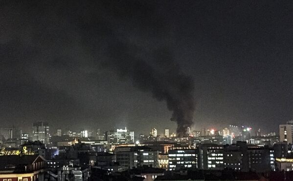 Взрыв у общежития для военных в центре Анкары, Турция