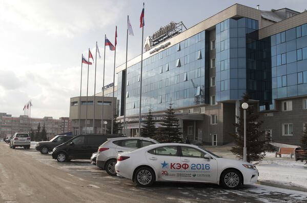 Международный выставочно-деловой центр Сибирь, где проводиться КЭФ 2016