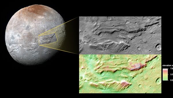 Данные структуры на поверхности Харона свидетельствуют о наличии океана в недрах спутника Плутона