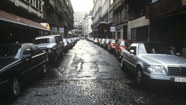 Одна из улиц города Брюсселя. Архивное фото