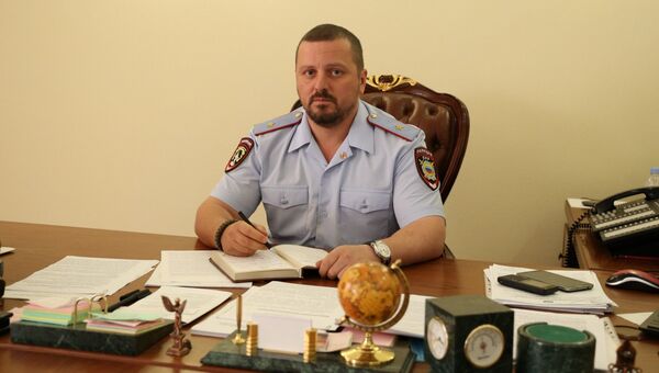Глава МВД ЛНР Игорь Корнет. Архивное фото