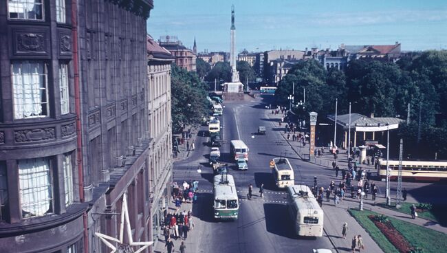 В центре Риги