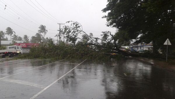 Последствия урагана на Фиджи. Архивное фото
