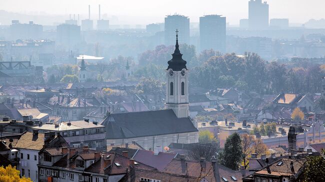 Столица Сербии Белград. Архивное фото