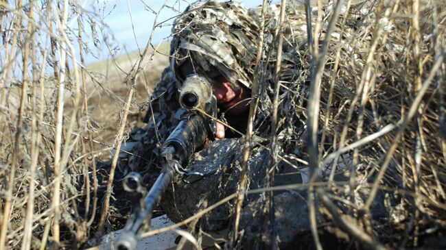 Боец ополчения ДНР. Архивное фото