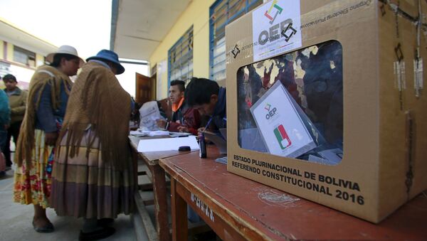 Голосование на референдуме в Боливии, 21 февраля 2016