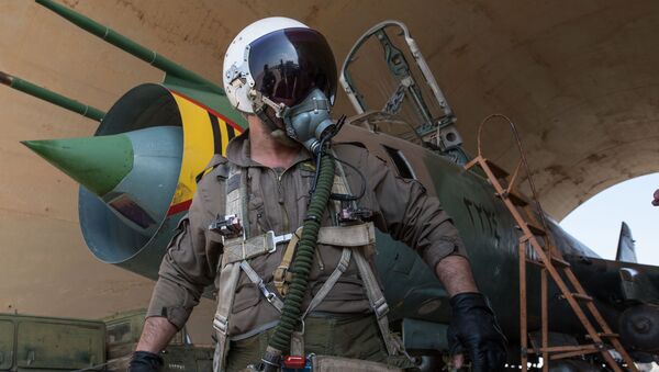 Летчик ВВС сирийской армии. Архивное фото
