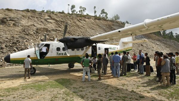 Самолет, похожий на пропавший 24 февраля в Гималаях. Архивное фото