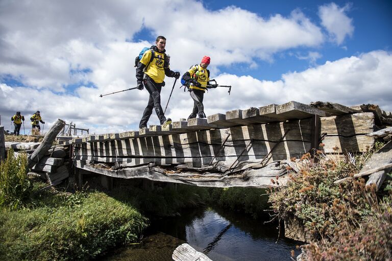 Экстремальная гонка Patagonian Expedition Race в Патагонской области Чили