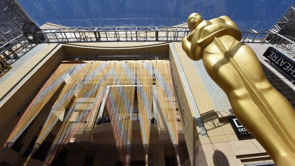 Подготовка к 88-й ежегодной церемонии вручения премии Оскар в Голливуде