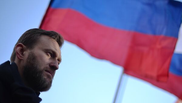 Политик Алексей Навальный. Архивное фото