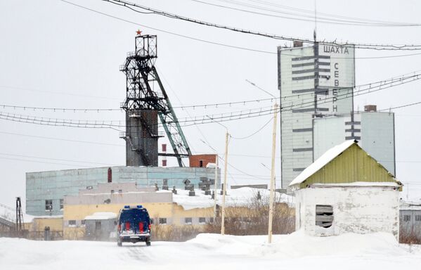 Ситуация на шахте Северная в Воркуте