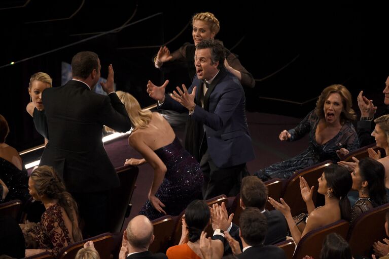 Команда фильма В центре внимания на 88-й церемонии вручения премии Оскар