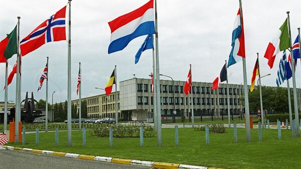 Здание штаб-квартиры НАТО в Брюсселе