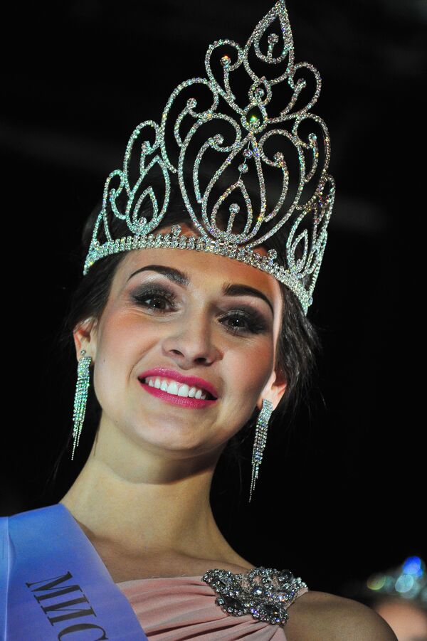Победительница конкурса Мисс Краса Москвы — 2016 Елена Петухова