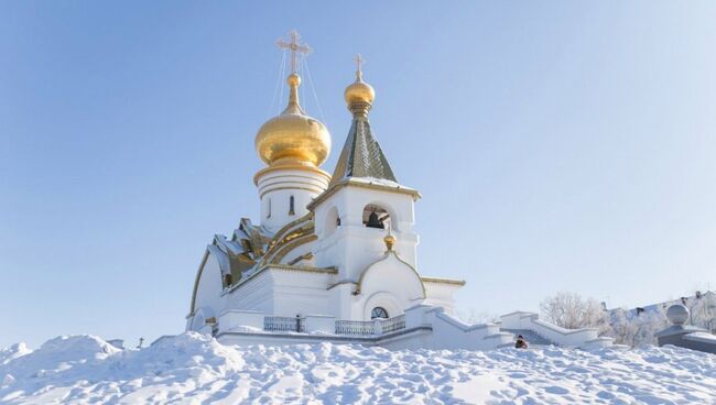 Хабаровский храм преподобного Серафима Саровского